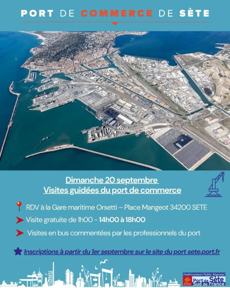 Visite du Port de commerce de Sète