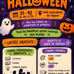 affiche halloween 2026 apeg gigean
