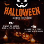affiche halloween 2026 comite des fetes villeveyrac 31 octobre