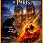 affiche notre dame de paris 100000 etoiles forum balaruc le vieux 14 novembre 2026