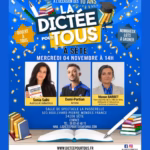dictee pour tous 2026 sete la passerelle affiche