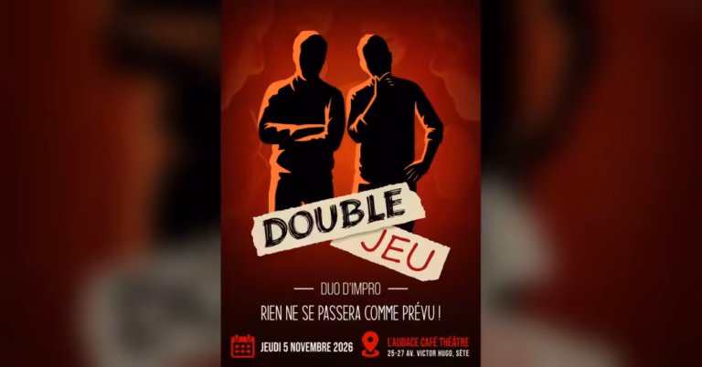 Double Jeu, spectacle d'improvisation à Sète