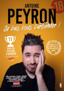 Antoine Peyron : Je vais vous cartonner ! à Sète
