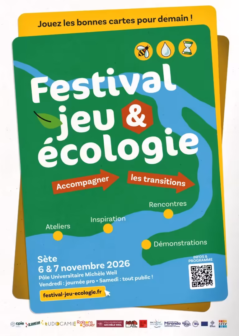 Festival Jeu & Écologie 2026 à Sète