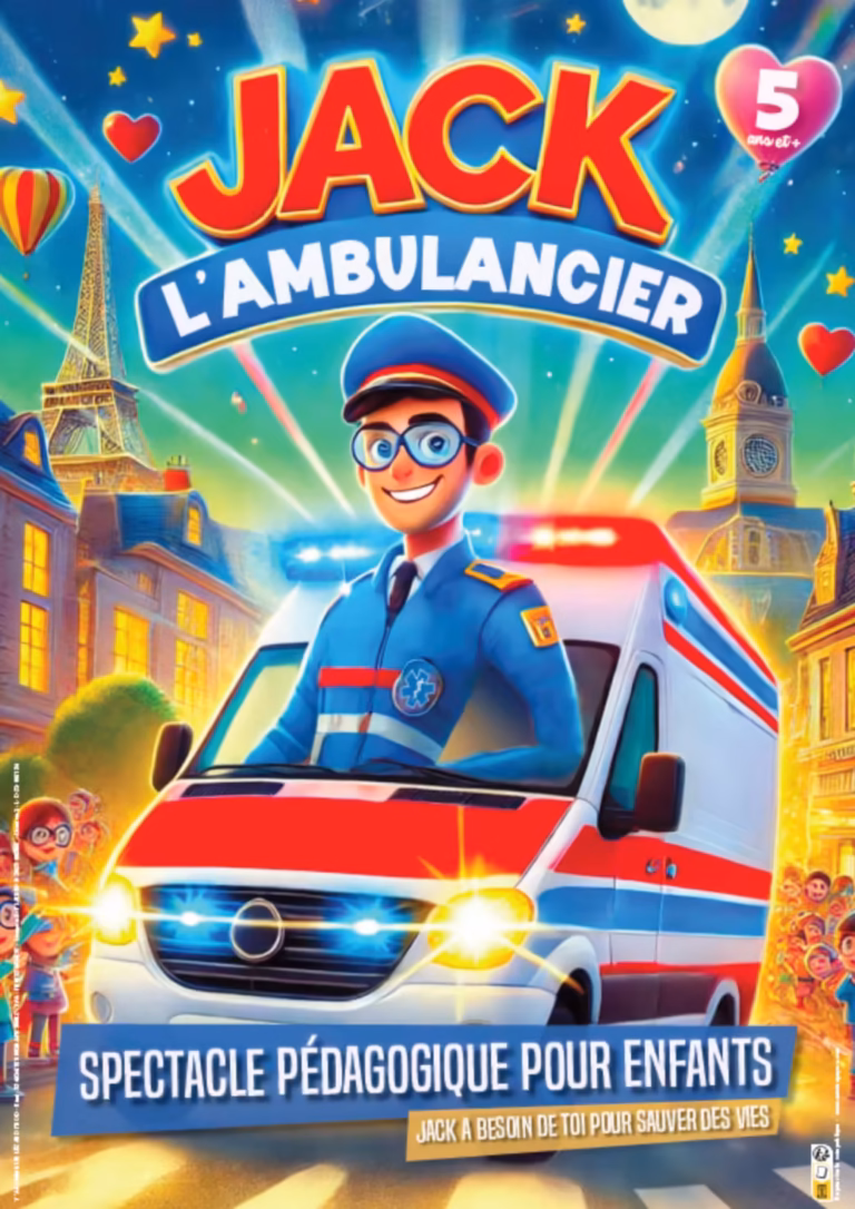 Jack l'ambulancier, spectacle éducatif enfants à Sète