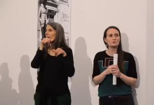 Visite des expositions en langue des signes au Crac de Sète