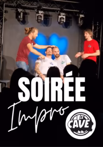 Soirée d'improvisation avec La Cave des Impros à Sète