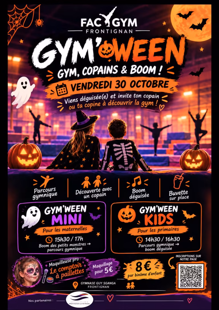 Gym'Ween, Halloween déguisé au gymnase à Frontignan