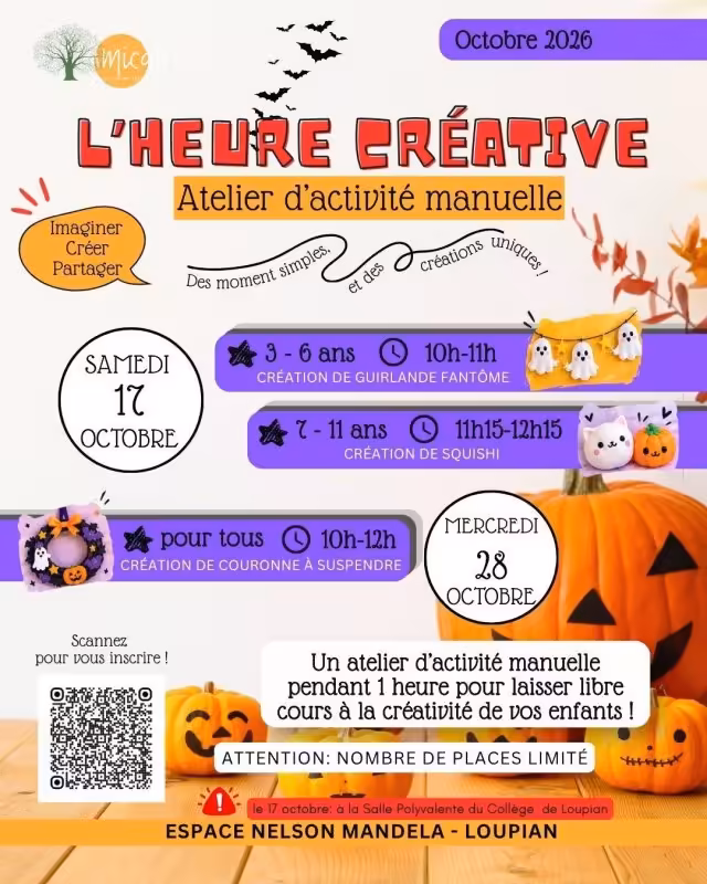 L'heure créative de l'AMPEL au collège de Loupian