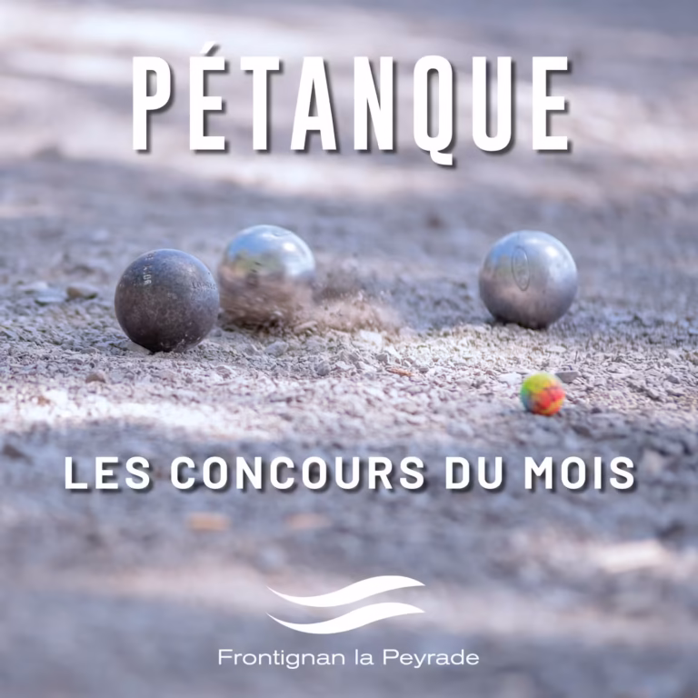 Concours de pétanque du lundi à Frontignan