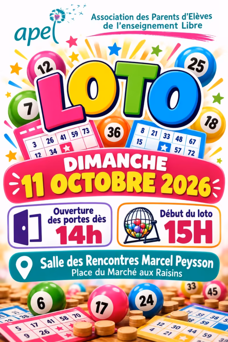 Loto de l'APEL à Villeveyrac