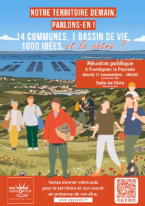 Notre territoire demain, réunion publique à Frontignan