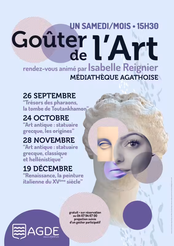 Goûter de l'Art : statuaire grecque antique à Agde