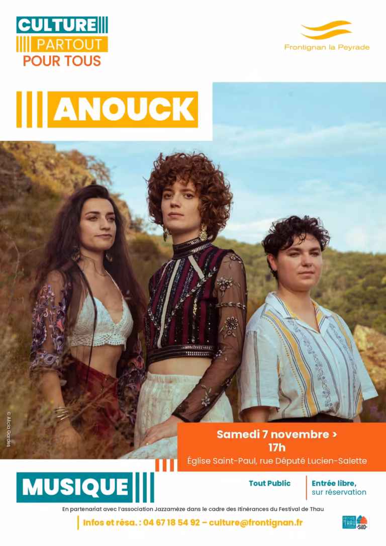 Concert d'Anouck à l'église Saint-Paul de Frontignan