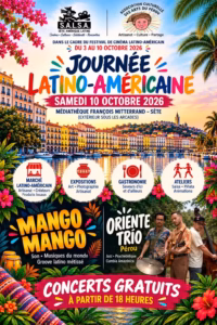 Journée latino-américaine 2026 à la médiathèque Mitterrand de Sète