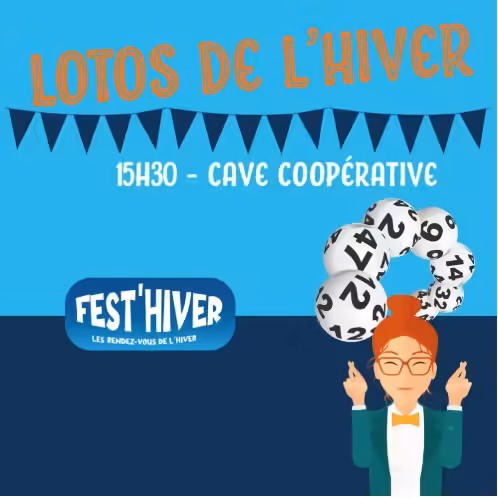 Loto Mèze : les prochains lotos à Mèze et autour de Mèze - evenement fb34fddf12 Lotos de l'hiver Fest'Hivers 2026 à Mèze