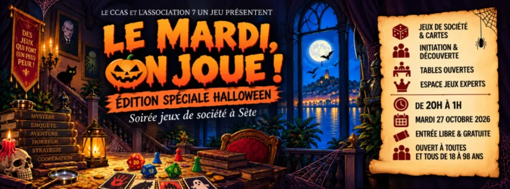 LE MARDI, ON JOUE ! ÉDITION SPÉCIALE HALLOWEEN