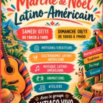 marche de noel latino americain sete 2026 affiche