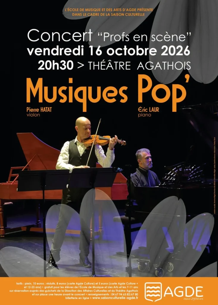 Musiques Pop' - concert Profs en Scène à Agde