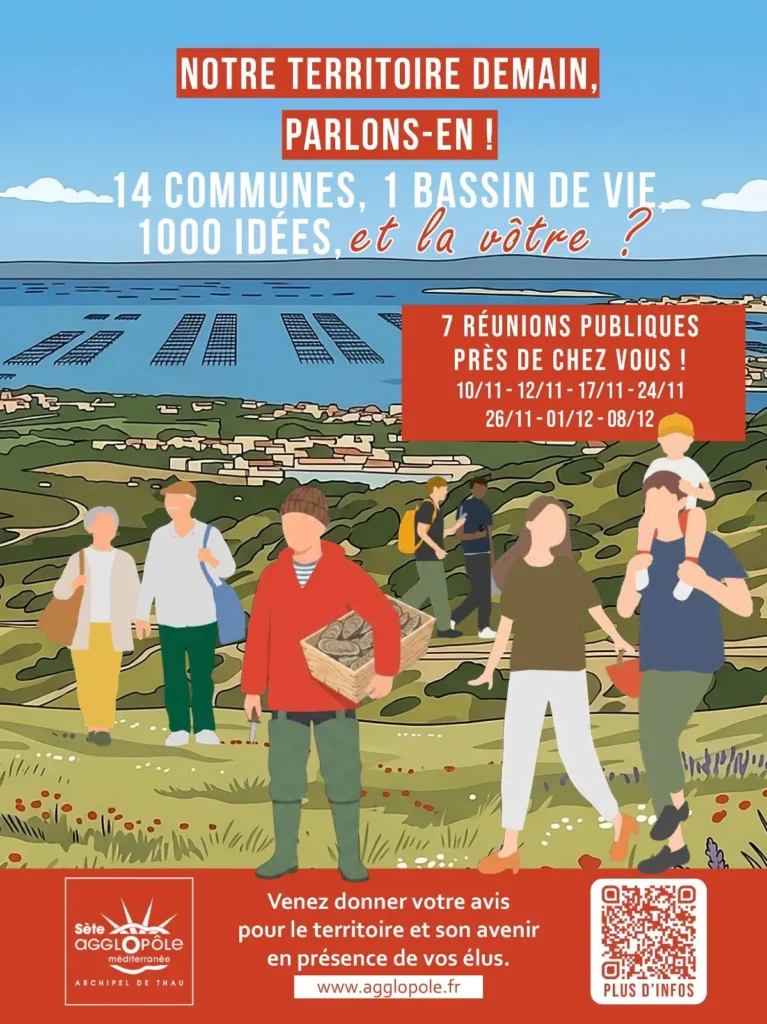 Notre territoire demain, réunion publique à Mèze