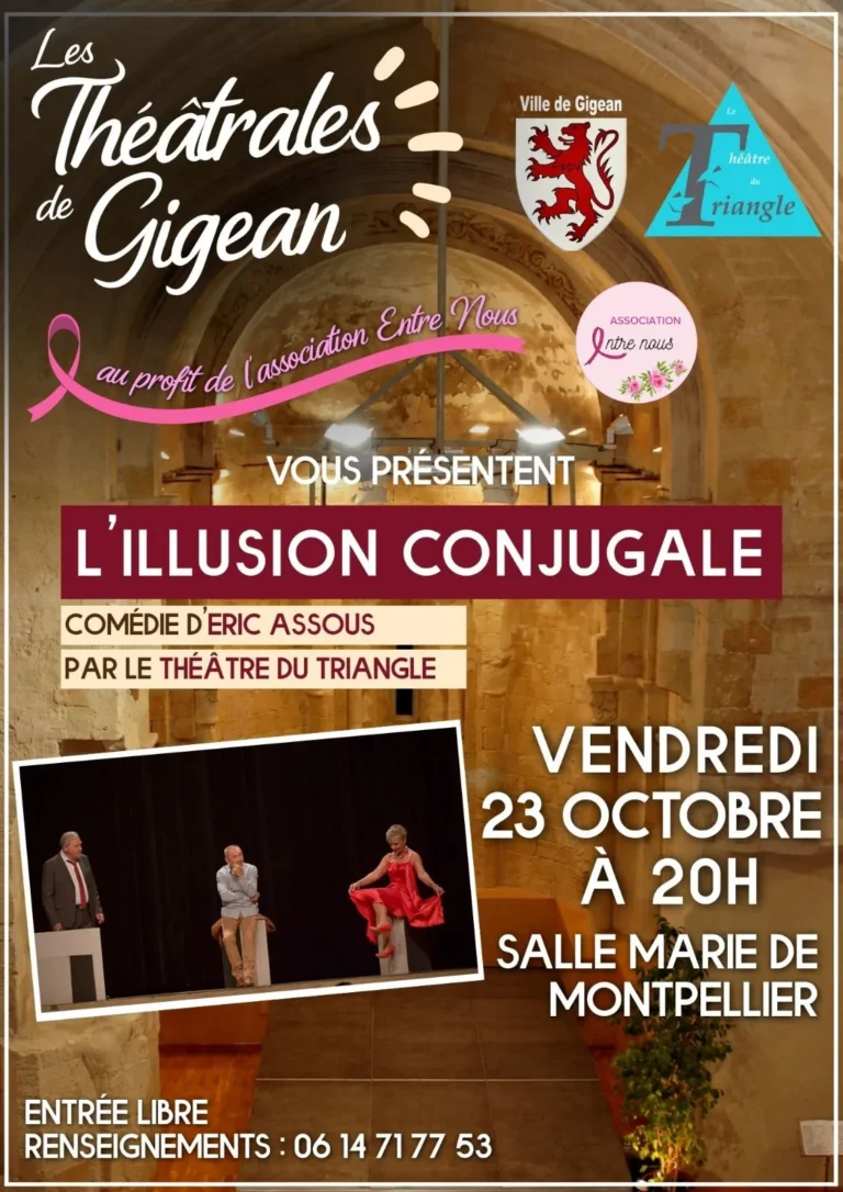 Théâtrales de Gigean - « L’illusion conjugale »