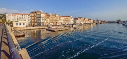 Quai de la République à Sète