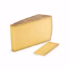 Pointe de Comté à pâte ivoire et croûte brune avec tranche