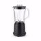 Mixeur blender électrique avec bol transparent sur fond blanc